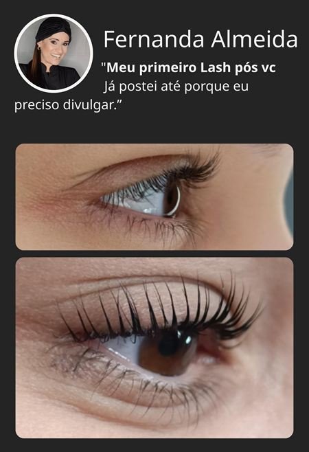 Seu Primeiro Lash Resultado 2