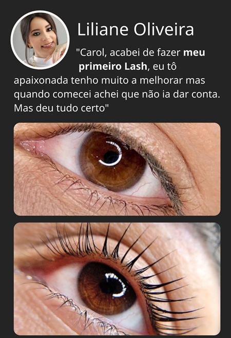 Seu Primeiro Lash Resultado 4