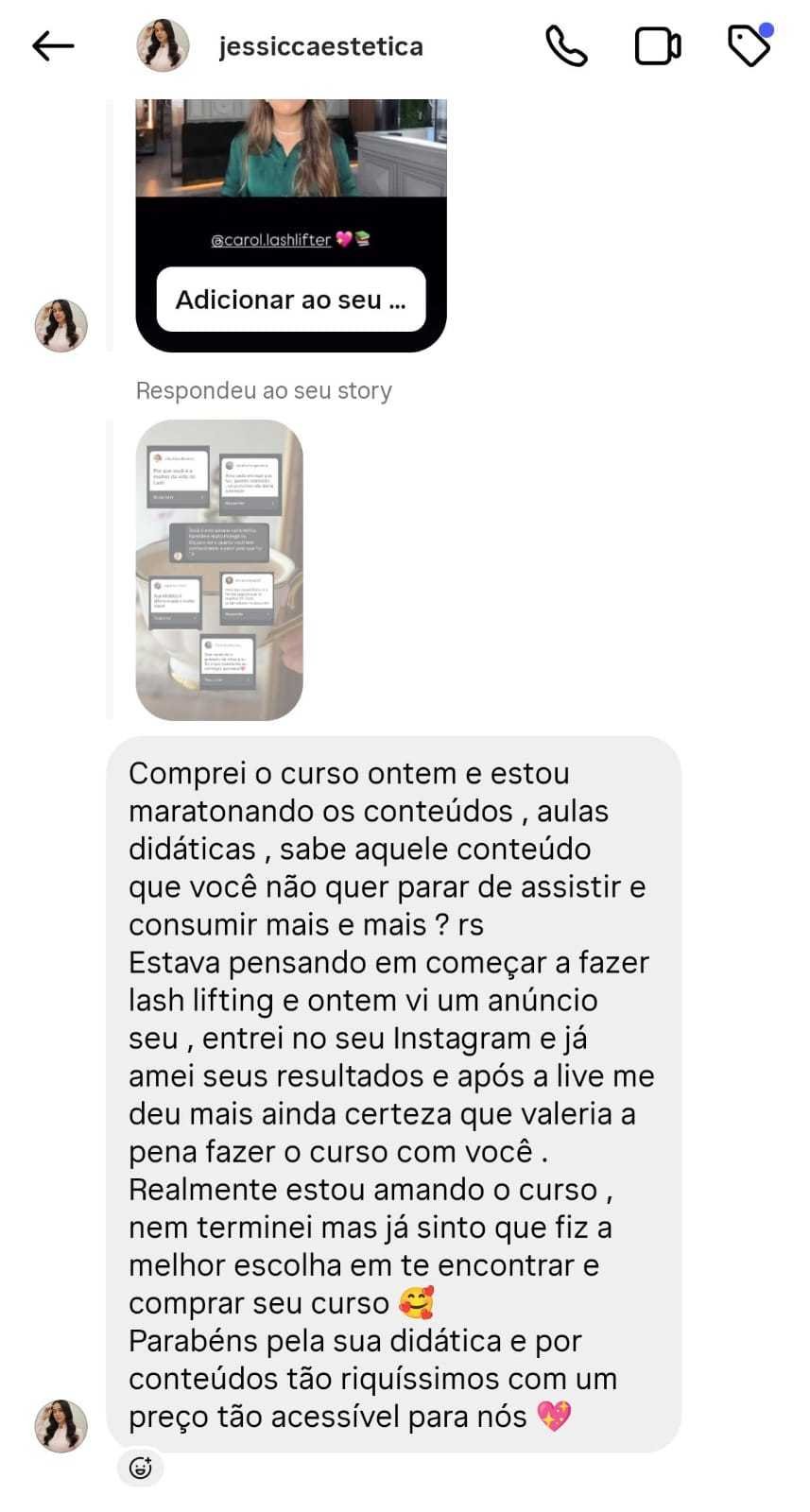 Depoimento Aluna 3